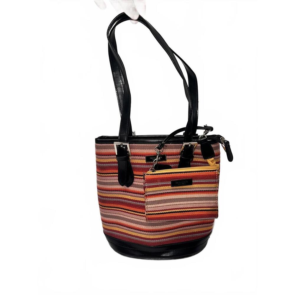 Kate Spade Striped Tote Bag and Wallet
